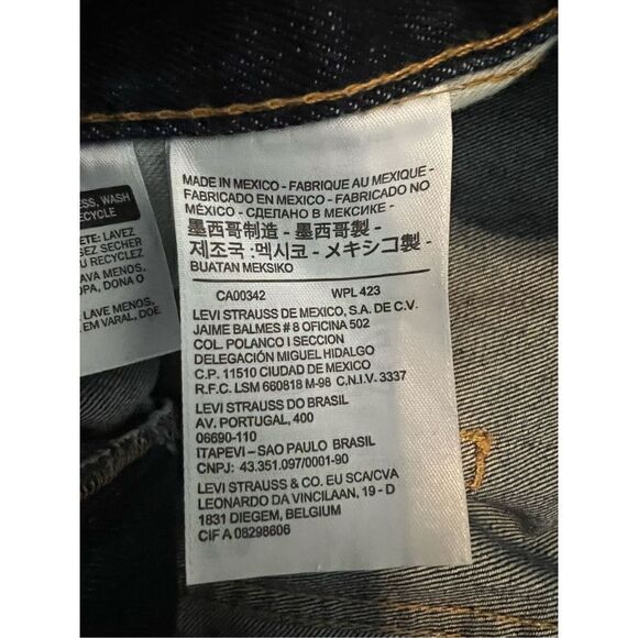 505 Levi’s Mens Jeans Size 36/32 - Picture 4 of 5